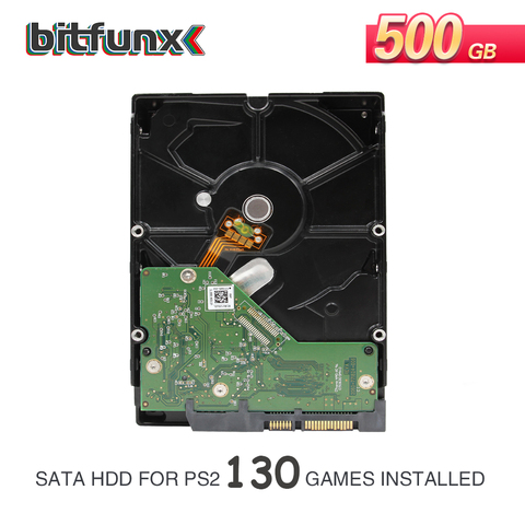 Disco duro interno SATA de 3,5 pulgadas para PS2 con juegos instalados 500GB/1TB/2TB HDD usado un año de garantía ► Foto 1/6