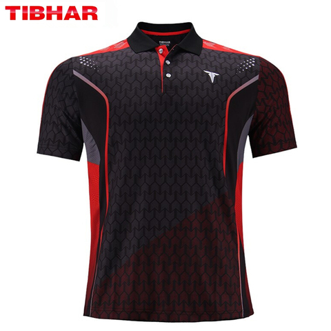 TIBHAR-camisetas de tenis de mesa, ropa deportiva de secado rápido, superligera, buena calidad ► Foto 1/6