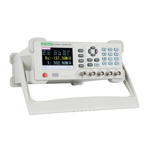 Instrumento de medida de inductancia de capacitancia, Puente Digital de resistencia de capacitancia, ET4401, ET4402, ET4410, LCR ► Foto 1/6