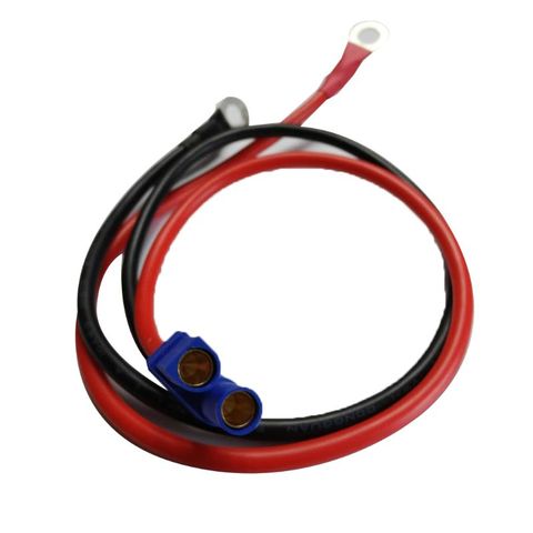 Cable conector de enchufe hembra EC5, Terminal de ojal de anillo redondo, Cable de 10AWG de 50 CM, novedad de 2022 ► Foto 1/5