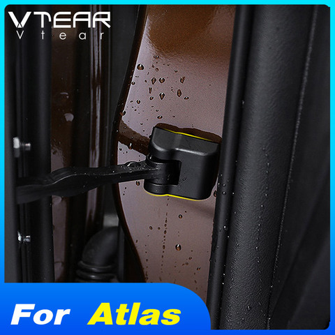 Vtear para Geely Atlas Emgrand NL-3 protones X70 cerradura de la puerta cubierta de tapón de tapa brazo protección Decoración Accesorios 2022 estilo de coche 2016 2017 2022 ► Foto 1/6