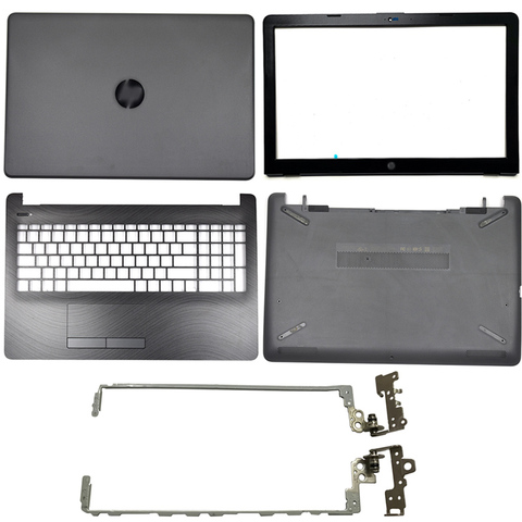 Nuevo para HP 15-BS 15T-BS 15-BW 15Z-BW 250 G6 255 G6 Laptop LCD cubierta posterior/bisel frontal/bisagras LCD/reposamanos/cubierta inferior 929893-001 ► Foto 1/6