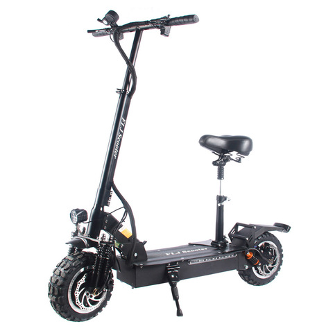 FLJ-patinete eléctrico T113, 60V, 3200W, con señal de giro, 11 pulgadas, todoterreno, potente ► Foto 1/6