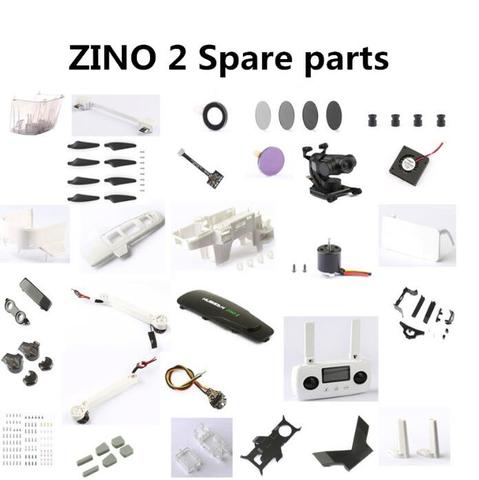 Hubsan ZINO2 ZINO-2 piezas de recambio de drones RC, motor de cuchilla ESC, carcasa de pie, Cable plano, control remoto, línea de carga ► Foto 1/1