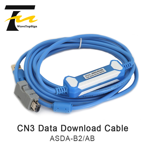 Aplicación de Delta ASDA-B2/AB servocontrolador, programación, descarga de Cable de datos USB-ASD-CNUSOA08 ► Foto 1/1