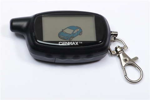 CENMAX ST-7A ruso LCD control remoto para CENMAX ST7A 7A LCD llavero de control remoto coche de 2 sistema de alarma para coche ► Foto 1/4