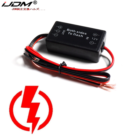 IJDM 12V ambos estroboscópicos a intermitente alternante caja de módulo de Flash estroboscópico izquierdo/derecho para luces antiniebla, LED DRL, tiras, coche motocicleta ► Foto 1/5