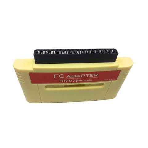 Adaptador de F-C para consola SNES o japonesa, Cartucho de juego de 8 bits, 16 bits, 60 pines ► Foto 1/1