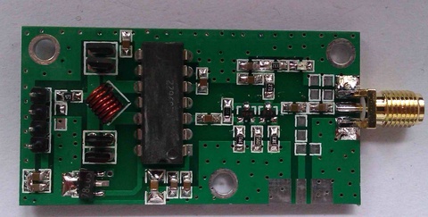 70-200MHz VCO oscilador controlado por voltaje RF fuente de señal Banda ancha VCO 10dBm generador de señal ► Foto 1/4