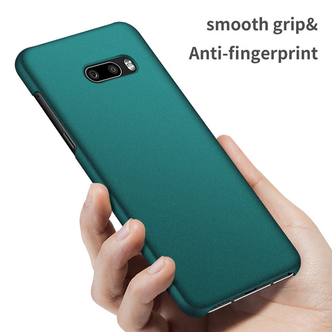 Funda de lujo para LG G8X, carcasa de teléfono delgado de PC duro de alta calidad, mate, funda protectora trasera para lg g8x ► Foto 1/6