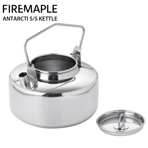 Fire Maple Antarcti-TETERA de Picnic duradera para exteriores, acero inoxidable, para acampar, alta calidad, S304, 1L, 295g ► Foto 1/6