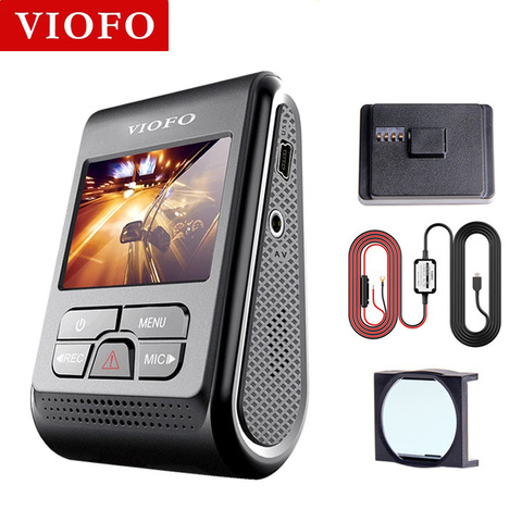 VIOFO-grabador de vídeo DVR para coche, dispositivo Original A119 V2 Quad HD, 2K, 2560x1440P, cámara de salpicadero, con filtro opcional GPS CPL ► Foto 1/5