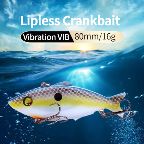 Banshee Waver-señuelo de pesca de hundimiento, Ghost VIB Vibe Vibration VV03, sonido, vibrtor, Wobbler, Crankbait ► Foto 1/6