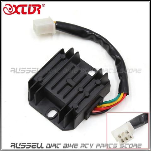 Rectificador regulador de voltaje de cable de 12V y 5 V, para Dirt Bike ATV, motocicleta tipo Quad Buggy, 125cc, 125cc, 150cc, 250cc ► Foto 1/2