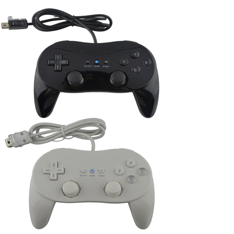 1 uds, nuevo mando Pro clásico con cable, Joystick de juego para consola clásica Wii de segunda generación ► Foto 1/6