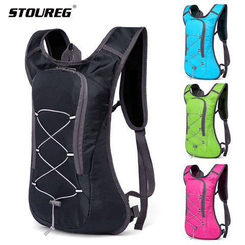 Mochila para bicicleta de montaña para hombre y mujer, bolsa de Ciclismo de 8L, resistente al agua, para senderismo, ligera ► Foto 1/6