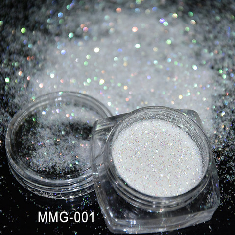 Purpurina para uñas, efecto brillante, estrellas, iridiscentes, polvo, 5 gramos, 1 caja o 1 onza, perfecto para la fabricación de jabón ~ esmalte de uñas ~ resina ► Foto 1/1