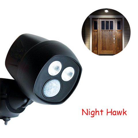 Luz LED de noche Hawk móvil sin cables, luz LED deportiva activada, súper brillante, para mantener tu hogar seguro y seguro, luz nocturna para fiesta ► Foto 1/5