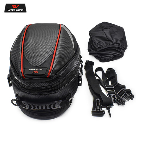 Bolsa trasero para motocicleta de 16-21L, bolsa para SILLÍN de Moto, bolsa de tanque impermeable, bandolera para Motocross, mochila para maletero del asiento trasero ► Foto 1/6