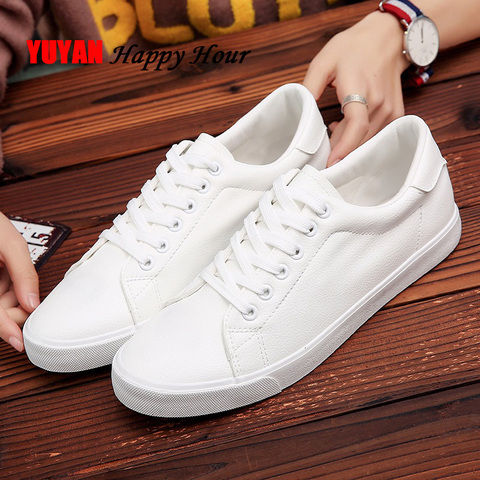 Zapatos informales de piel suave para hombre, zapatillas de deporte, color blanco, a la moda, para primavera, KA1188, 2022 ► Foto 1/6