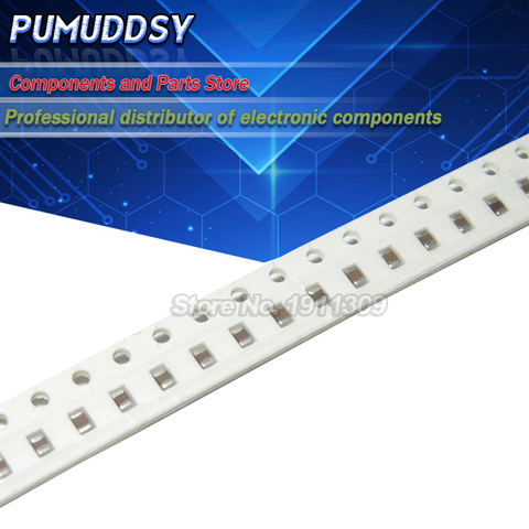 100 piezas 0805 0.5pF-47uF smd condensador de cerámica 22pf 100nf 1uf 2,2 uf 4,7 uf 10uf 47uf 22uf condensadores de conjuntos ► Foto 1/1