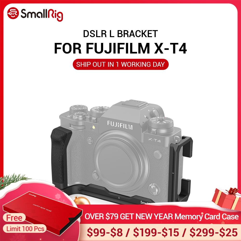 SmallRig-Soporte X-T4 L para cámara FUJIFILM X-T4, placa base XT4 y placa lateral compatibles con dovetails 2812 ► Foto 1/6