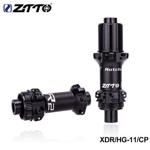 ZTTO R2 de freno de disco de la carretera buje de bicicleta Straightpull 24 agujero XDR de ultraligero 36T trinquete HG Core cerradura Centro 24 H a través del eje del 12x100 ► Foto 1/6