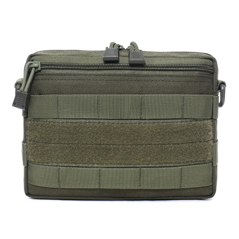 Bolsa táctica al aire libre EDC Nylon Molle utilidad organizador bolsa herramientas cuchillo bolsa almacenamiento bolsa impermeable caza campo bolsa ► Foto 1/6