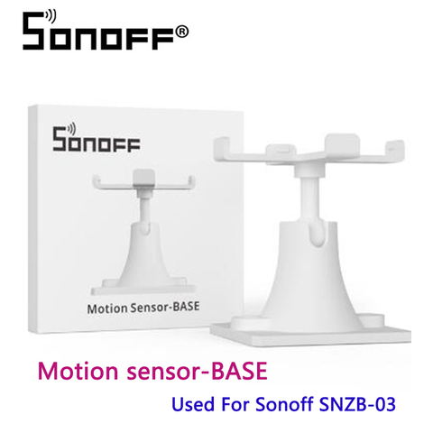 SONOFF-soporte giratorio de 360 grados para Sensor de movimiento, BASE para Sonoff SNZB-03, Sensor de movimiento inteligente o PIR3 ► Foto 1/4