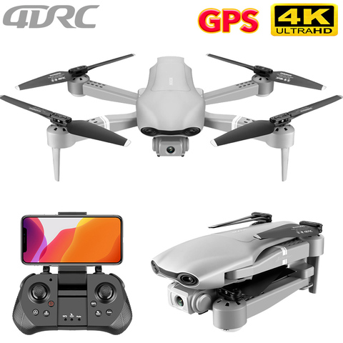 Dron plegable con cámara gran angular 4K y WiFi, 4K, 5G, vídeo en vivo, FPV, 4K/1080P, HD, mantenimiento de altitud, duradero, F3 ► Foto 1/6