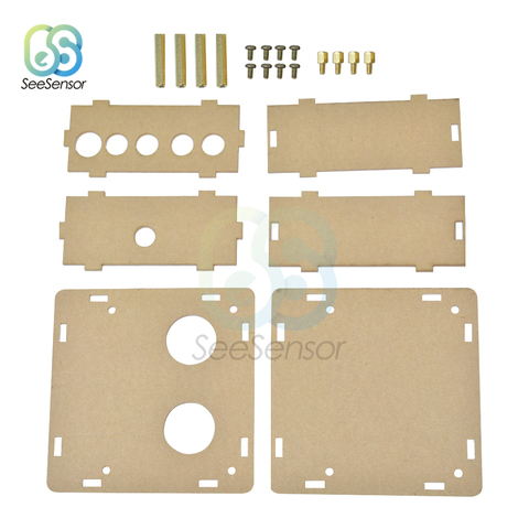 Caja de acrílico transparente para 6J1 6J2, tubo electrónico, placa de preamplificador, amplificador de auriculares ► Foto 1/6