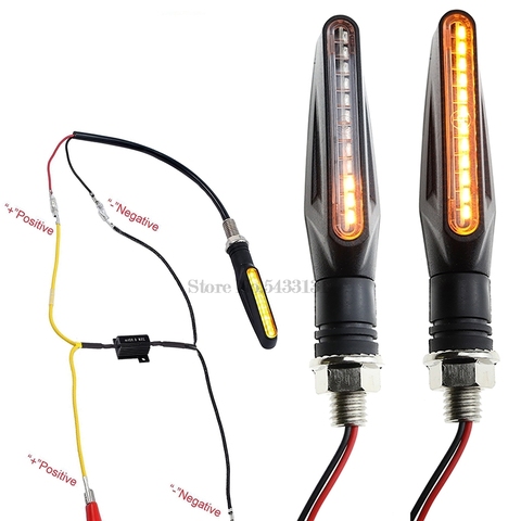 100% de luz LED para motocicleta Triumph Street, accesorios Triumph, Daytona 675, cubierta de flujo de agua ► Foto 1/6