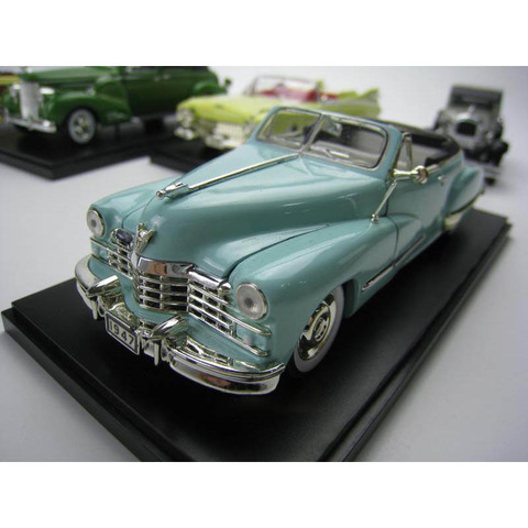 Coche de juguete Convertible de aleación fundido a presión Sigma Cadillac, modelo Convertible azul, Colección clásica de Fleetwood, 1/32 ► Foto 1/4