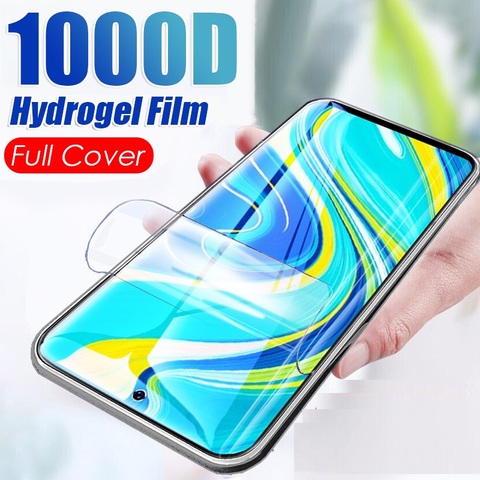 Protector de pantalla para Umidigi F2, película protectora de hidrogel Umi Power 3 6,53 pulgadas 5D Nano, película de cubierta completa (no) no de vidrio templado ► Foto 1/6