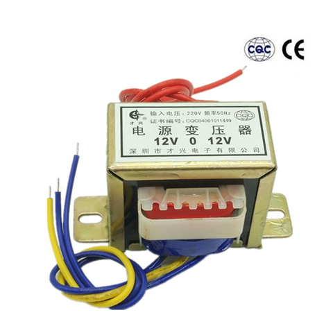 Transformador de potencia EI35, CA de 6V, 9V, 12V, 15V, 18V, 24V, 30V, 36V, voltaje de salida de 2W, núcleo de cobre, entrada de 220V, cobre de un solo/doble voltaje ► Foto 1/6