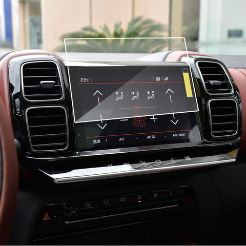 Vidrio templado de navegación de coche película protectora de pantalla para Citroen C5 Aircross 2022 Radio DVD GPS adhesivo para pantalla LCD ► Foto 1/2