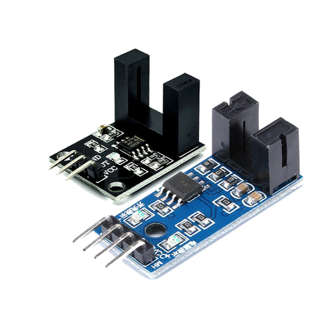 Módulo Sensor de velocidad, Sensor de tacómetro tipo ranura, optoacoplador, módulo contador de tacómetro para arduino 51 AVR PIC 3,3 V-5V, Kit Diy ► Foto 1/6