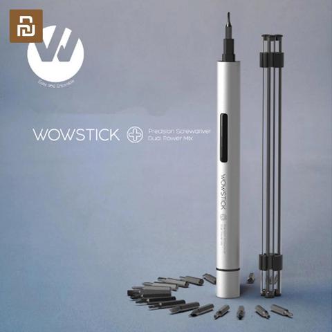 Wowstick-destornillador eléctrico 20 en 1 Youpin, probado, mejorado, conjunto de cuerpo de aluminio con Kit de herramientas DIY ► Foto 1/4