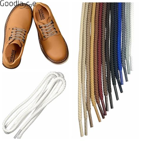 Cordones redondos para zapatos, cordón de zapato para Caterpillar Cat, botas de cuero para trabajo, 31,5 