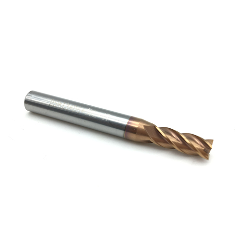 5mm 4 flautas HRC55 fresa de extremo de carburo cortador de aleación de recubrimiento de tungsteno acero endmolinos herramienta de corte CNC maching Endmill ► Foto 1/4