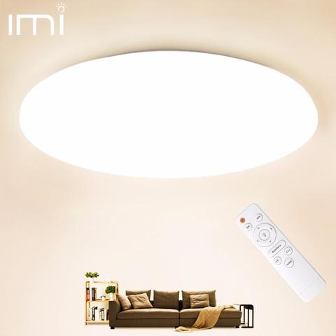 Lámpara de techo LED, lámpara moderna, sala de estar, cocina, baño, superficie, Control remoto ► Foto 1/6
