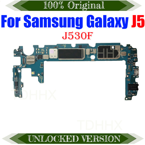 Placa base 100% Original para Samsung Galaxy J5, J530F, placa lógica Android con todos los chips probados, buen funcionamiento ► Foto 1/2