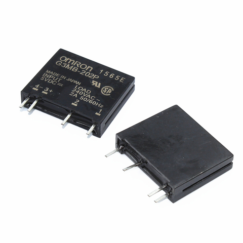 Módulo de relé G3MB-202P G3MB, 202P, DC-AC, PCB, SSR, 5V, salida de CC, 240V, CA, 2A, módulo de relé de estado sólido, 5 uds. ► Foto 1/1