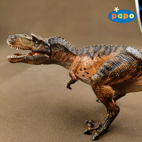 Papo-Simulación de dinosaurio, modelo de Animal, Gorgosaurus, juguetes para niños ► Foto 1/4