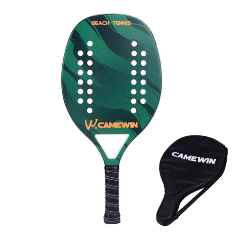 Carbono nuevo y fibra de vidrio raqueta para tenis de playa suave cara Paddle Tenis raqueta con bolsa protectora de la cubierta ► Foto 1/6