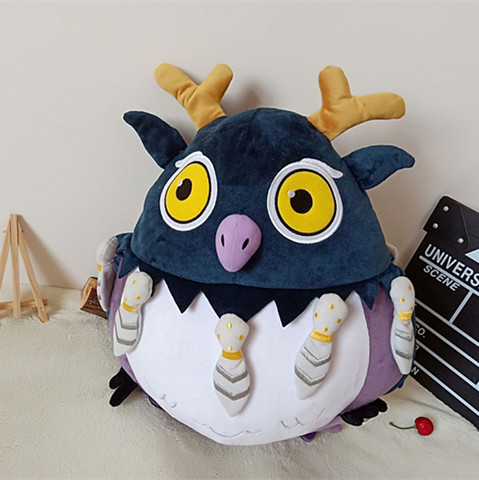 50Cm vaya Moonkin cría juguetes de peluche de dibujos animados Animal relleno de la Alianza de la Horda, World of Warcraft Moonkin muñecas para regalo de cumpleaños ► Foto 1/6