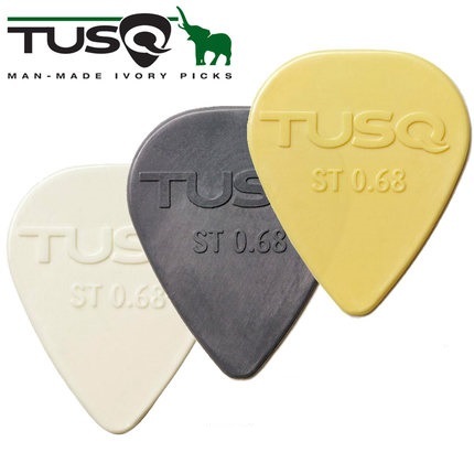 Tusq the Canada-púa de guitarra Original, Plectrum hecho con Material de marfil Artificial, púa de bajo, venta por 1 pieza ► Foto 1/1