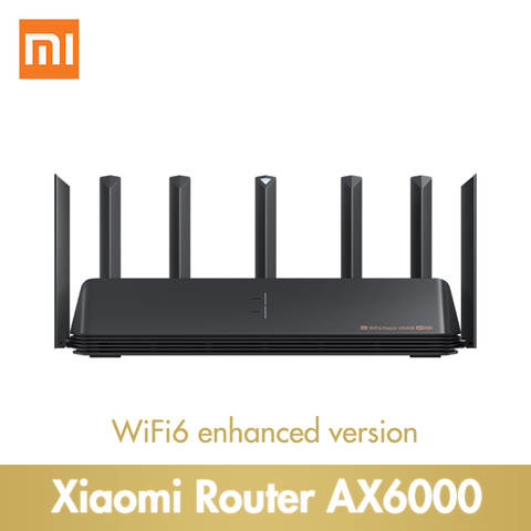 Xiaomi-enrutador AX6000 AIoT con WiFi, 6 6000Mbps, banda Dual, compatible con red de malla OFDMA, con 6 amplificador de señal externo Wifi ► Foto 1/6