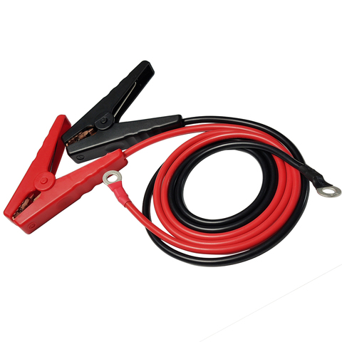 JKM-Clip de batería de 100mm, Clip de cocodrilo aislado a Terminal redondo de 8mm para fuente de alimentación portátil ► Foto 1/6