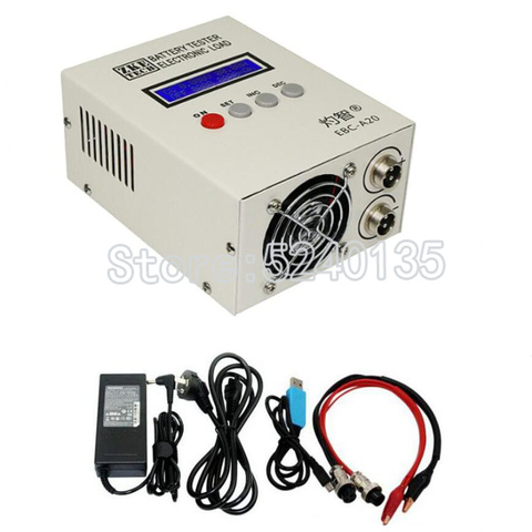 Probador de batería de EBC-A20, 30V, 20A, 85W, capacidad de prueba de baterías de plomo-ácido, carga 5A, descarga 20A, compatible con Control de Software de PC ► Foto 1/3